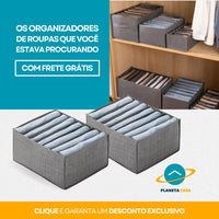 Organizador de ropuas   - Compre nosso kit com 3 itens pelo preço de 1 item e economize agora!