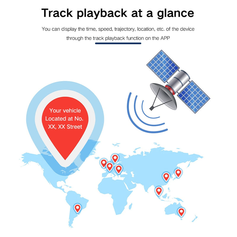 Mini rastreador e localizador GPS TracX