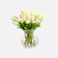 Buquê de Tulipas Artificiais em Seda