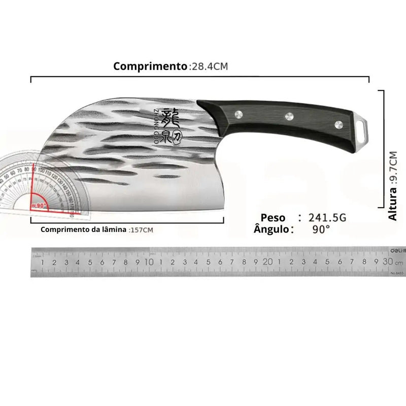 Faca Cutelo Forjada à Mão